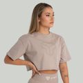 Dámske tričko CropTop Taupe - STRIX