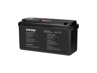 Batéria LiFePO4 25,6 V 100 Ah VIPOW BAT0495 s BMS