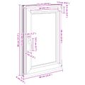 vidaXL Otočné a sklopné okno do suterénu RISOR 60 x 80 cm PVC a sklo