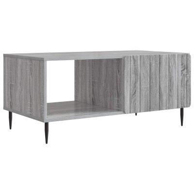vidaXL Konferenčný stolík Sivý Sonoma 90 x 50 x 40 cm Kompozitné drevo