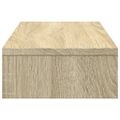 vidaXL Stojan na monitor dub sonoma 60x24x10,5 cm kompozitné drevo