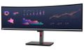 Lenovo ThinkVision/P49w-30/49"/IPS/5120x1440/60Hz/6ms/Black/3R LED monitor, prohnutý, 49", IPS, 5120×1440, 32:9, 350cd/m2, 2000:1, 4ms, 2× HDMI, DisplayPort, 2× Thunderbolt 4, USB-C, 4× USB, V