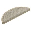 vidaXL Samolepiace nášľapy na schody, sisalový vzhľad 15 ks 56x17x3 cm