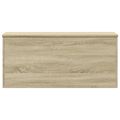 vidaXL Úložný box dub sonoma 100x42x46 cm kompozitné drevo