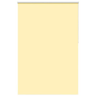 vidaXL Zatemňovacia roleta žltá 145x210 cm šírka látky 141,6 cm polyester