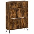 vidaXL Skriňa na topánky BREDA 78 x 24 x 103 cm Kompozitné drevo