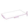 vidaXL Nástenné panely 12 ks krémové 30x15 cm umelá koža 0,54 m²