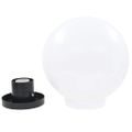 vidaXL LED lampy v tvare gule 4 ks 25 cm PMMA