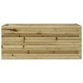 vidaXL Záhradný kvetináč 110x40x45,5 cm impregnovaná borovica
