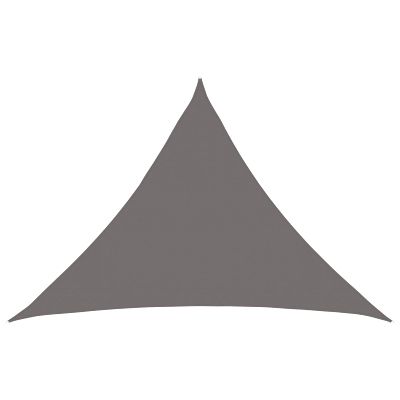 vidaXL Plachta na tienenie Svetlosivá 7 x 5 x 5 m HDPE