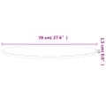 vidaXL Stolová doska Ø70x1,5 cm okrúhla masívny buk