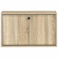 vidaXL Nástenný botník EDE 71 x 17 x 43 cm Kompozitné drevo Dub sonoma