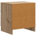 vidaXL Nočný stolík 2 ks Dub artisan 43 x 34,5 x 44,5 cm