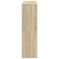 vidaXL Knižnica/deliaca stena dub sonoma 100x33x115 cm