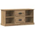 vidaXL TV skrinka 99,5 x 35,5 x 48 cm Remeselný dub Kompozitné drevo