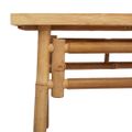 vidaXL lavička Hnedá 80 x 38 x 45 cm Bambus