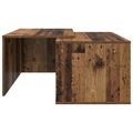 vidaXL Súprava na kávový stolík 2 ks Staré drevo 90 x 48 x 40 cm