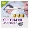 Alkalická gombíková batéria GP LR44 (A76F)