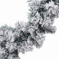 vidaXL Vianočná girlanda s LED svetlami zelená 5 m PVC