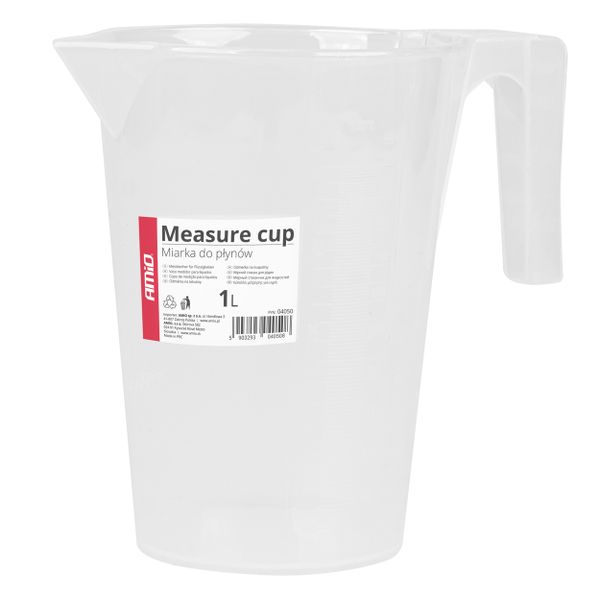 Odmerka na tekutiny 1L AMIO-04050