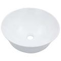 vidaXL Umývadlo biele 41x12,5 cm keramické