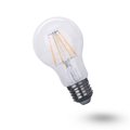 Žiarovka LED E27 8W A60 teplé biele filamentová GETI