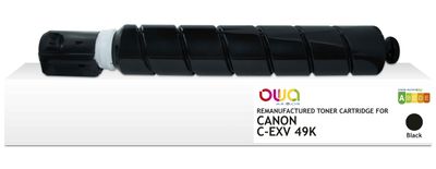 OWA Armor toner kompatibilný s Canon C-EXV49K, 36000st, čierna/black