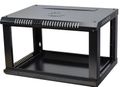 RACK skriňa závesná NEKU TS 19" 4U 450mm, čierna, na samozostavenie RACK skríňa závesná NEKU TS 19" 4U 450mm, čierna, k samosestaveniu