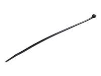 Nylon 66 Plastic - TAA (CBMZT10B) - Káblová sťahovacia páska - 25.4 cm - čierna - kompatibilná s TAA (balenie 100)