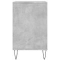 vidaXL Botník betónovo sivý 102x36x60 cm spracované drevo