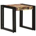 vidaXL Konferenčný stolík 40 x 40 x 38 cm Masívne obnovené drevo