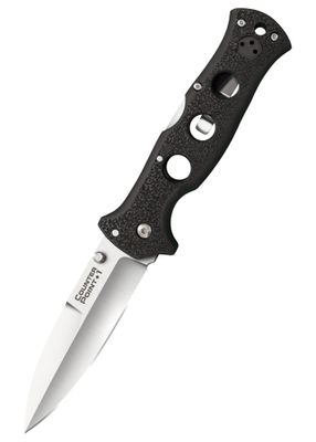 Cold Steel 10AB Counter Point 1 vreckový nôž 10,1 cm, čierna, Griv-Ex, hliník