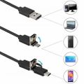 Endoscope camera 3.5m lens 8/7/5.5mm USB-C/Micro-USB LTC