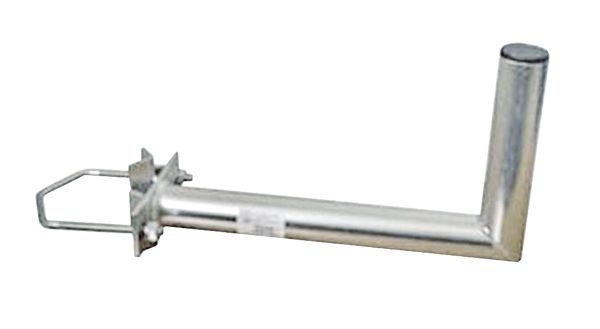 Anténní držák 50cm na stožár s vinklem, rozteč třmenu 120mm, trubka 42/2mm, výška 16cm