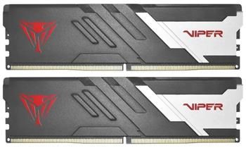 PATRIOT VIPER VENOM 32GB DDR5 6000MT/s / DIMM / CL30 / Kit 2x 16GB Operacní pamet, DDR5, 32GB (2× 16GB kit), 6000MT/s, CL30, 1,35V, s chladicem, cerno-šedá