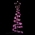 vidaXL LED vianočný stromček s ozdobami 100 LED teplá biela 150 cm