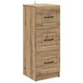 vidaXL Zásuvkový kabinet 33 x 34,5 x 87 cm Kompozitné drevo