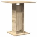 vidaXL Bistro stolík, dub sonoma 60x60x75 cm, kompozitné drevo