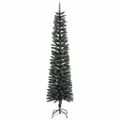 vidaXL Umelý vianočný stromček Zelená 240 cm PVC, plast a oceľ