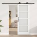 vidaXL Posuvné dvere ORKDAL Biela 78 x 202 cm
