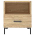 vidaXL Nočné stolíky 2 ks dub sonoma 40x35x47,5 cm kompozitné drevo
