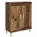 vidaXL Servírovacia skriňa Staré drevo 69,5 x 34 x 90 cm