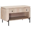 vidaXL Lavička na topánky so zásuvkou s poličkou 85 x 37 x 48 cm