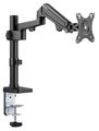Neomounts DS70-750BL1/Držák displeje/tyč na stůl/17-27"/svorka/VESA 100X100/nosn. 7kg/plynový píst/1 displej/černý Držák, VESA, stolní, pro plochý monitor, úhloprícka 17"-27", náklon, otácení, rotace, nosnost 7kg, cerný