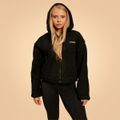 Dámska bunda Hoodie Bliss Black - BeastPink, veľkosť XS, veľkosť oblečenia XS