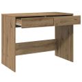 vidaXL Stôl dub artisan 101x50x76,5 cm kompozitné drevo