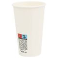 vidaXL papierové šálky na kávu s viečkom 1000 ks 16oz 400ml
