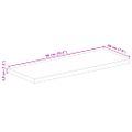 vidaXL Stolová doska 90x20x3,8 cm obdĺžniková masívna akácia