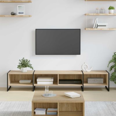 vidaXL TV skrinka Sonoma 170,5 x 36 x 30,5 cm Kompozitné drevo