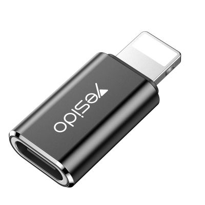 Yesido adapter otg GS03 lightning male - type-c female čierny